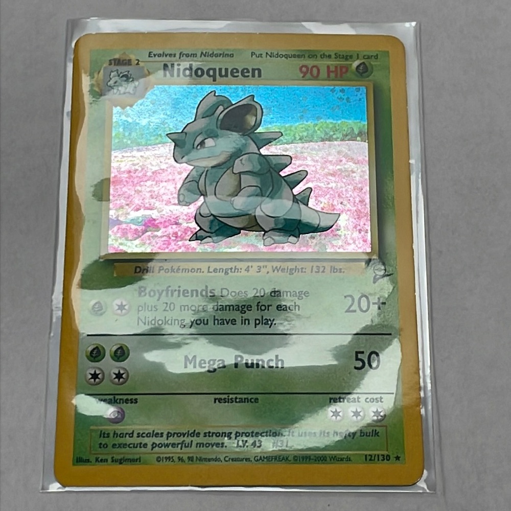 Nidoqueen #12 Pokemon Base Set 2